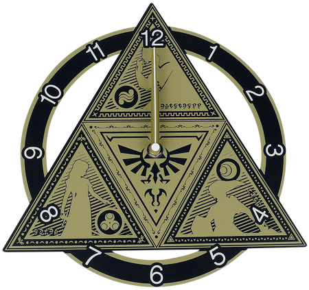 Horloge murale Gaming de The Legend Of Zelda - Triforce - pour Unisexe - Standard - The Legend Of Zelda - View 2