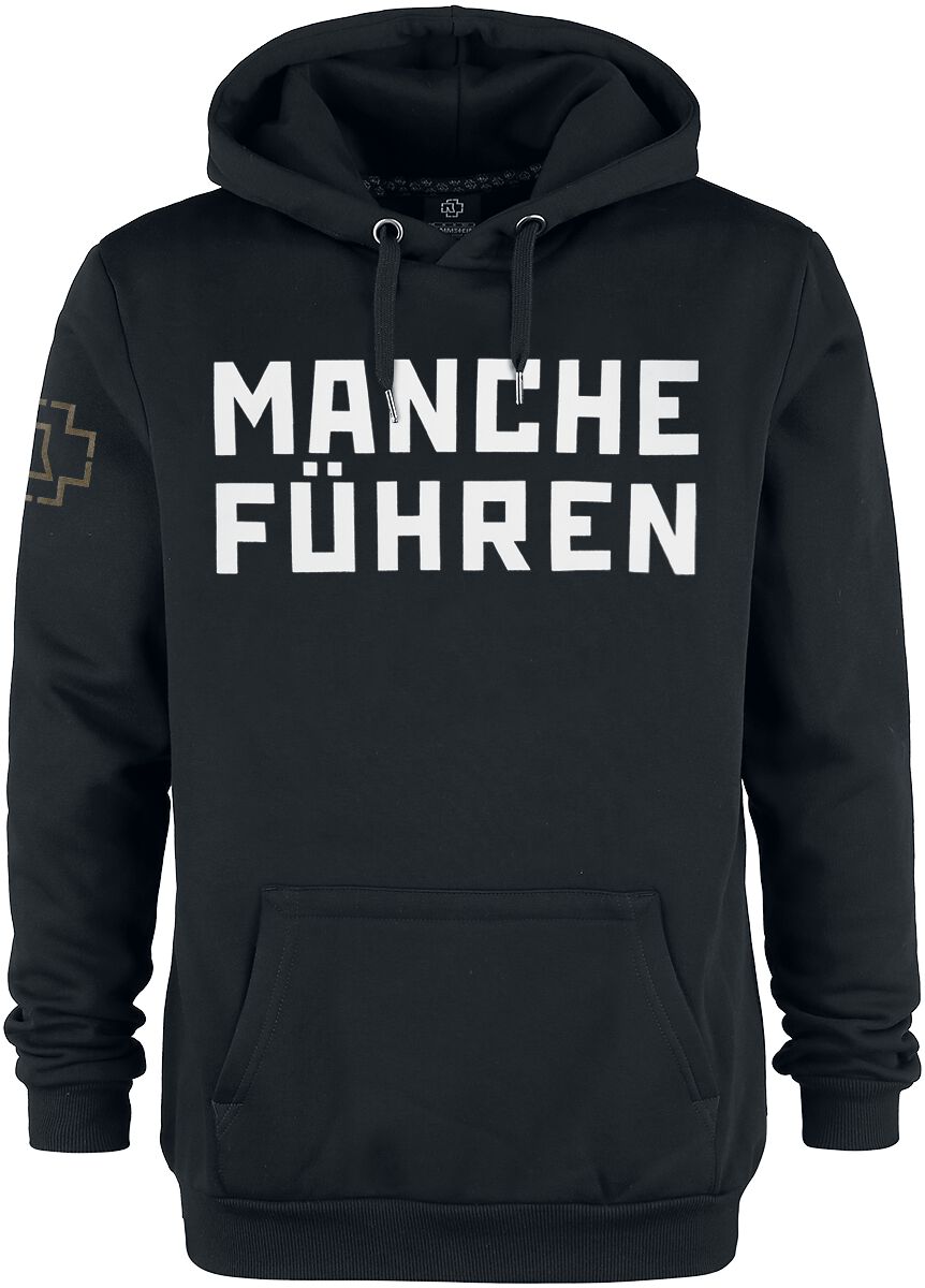 Sweat-shirt à capuche  de Rammstein - Manche führen - S à XL - pour Homme - noir - Rammstein