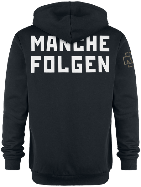Sweat-shirt à capuche  de Rammstein - Manche führen - S à XL - pour Homme - noir - Rammstein - View 2