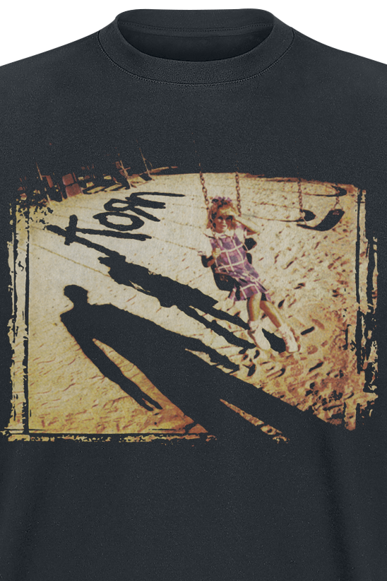 T-Shirt Manches courtes  de Korn - Swing Set Cover - S à XXL - pour Homme - noir - Korn - View 2