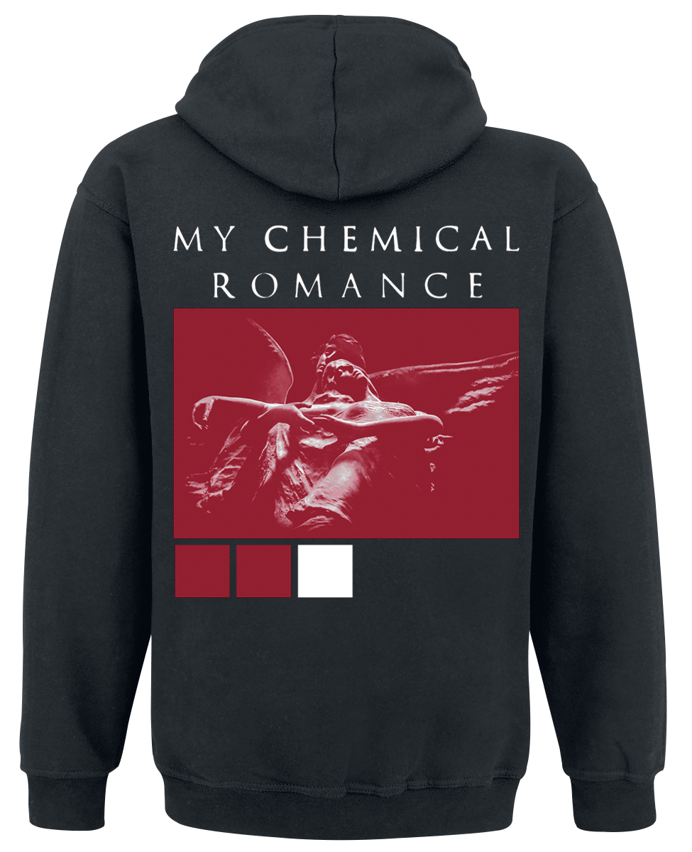 Sweat-shirt à capuche  de My Chemical Romance - Luigi - M à XXL - pour Homme - noir - My Chemical Romance - View 2