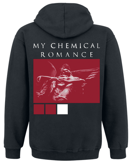 Sweat-shirt à capuche  de My Chemical Romance - Luigi - M à XXL - pour Homme - noir - My Chemical Romance - View 2