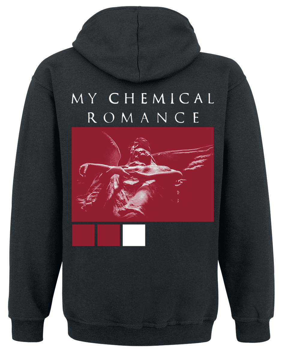 Sweat-shirt à capuche  de My Chemical Romance - Luigi - M à XXL - pour Homme - noir - My Chemical Romance - View 2