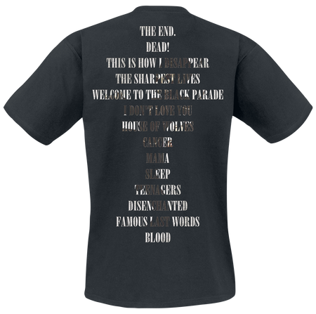 T-Shirt Manches courtes  de My Chemical Romance - Type Fill Black Parade - XL - pour Homme - noir - My Chemical Romance - View 2