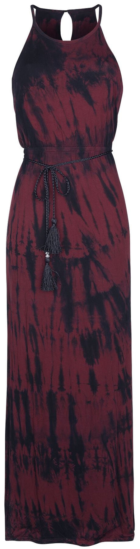 Robe longue  de RED by EMP - Robe longue batik - S à 5XL - pour Femme - rouge/noir - RED by EMP
