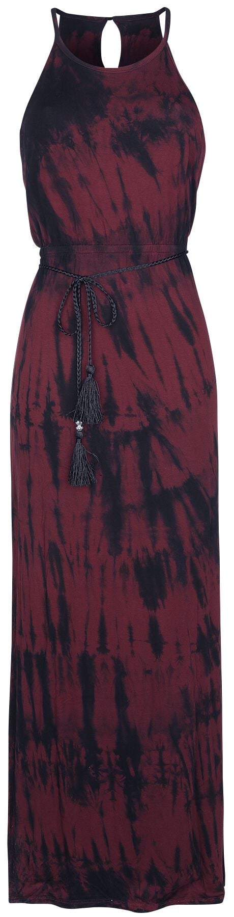 Robe longue  de RED by EMP - Robe longue batik - S à 5XL - pour Femme - rouge/noir - RED by EMP