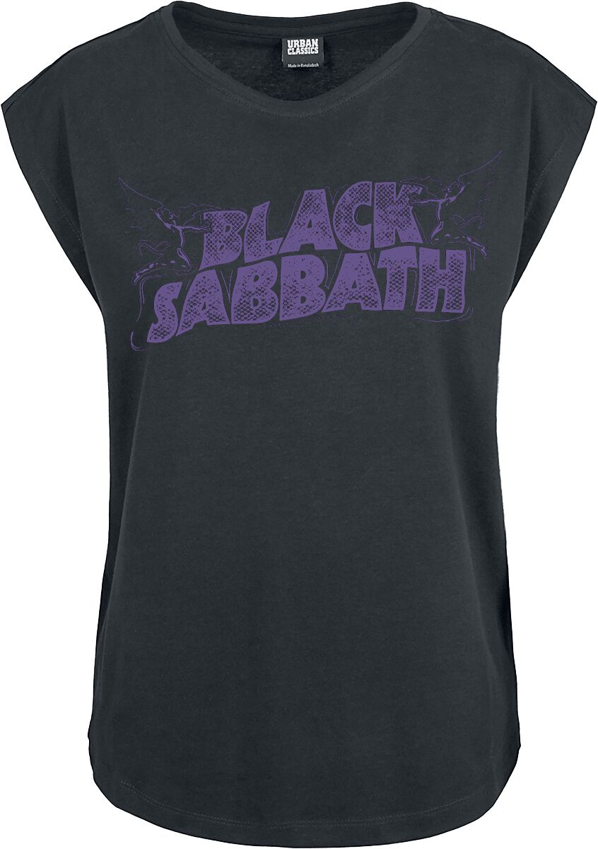 T-Shirt Manches courtes  de Black Sabbath - Lord Of This World - S à XXL - pour Femme - noir - Black Sabbath