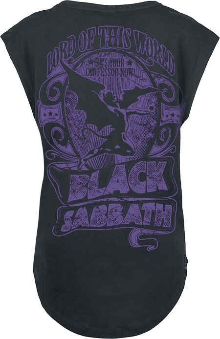 T-Shirt Manches courtes  de Black Sabbath - Lord Of This World - S à XXL - pour Femme - noir - Black Sabbath - View 2