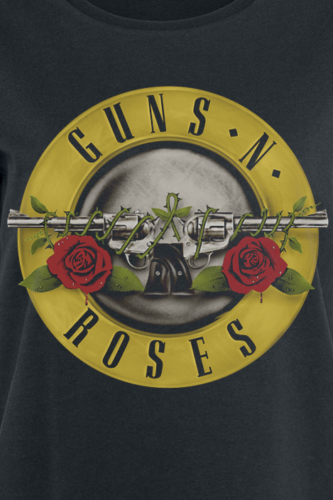 T-Shirt Manches courtes  de Guns N' Roses - Balle Usée - S à XXL - pour Femme - noir - Guns N' Roses - View 2
