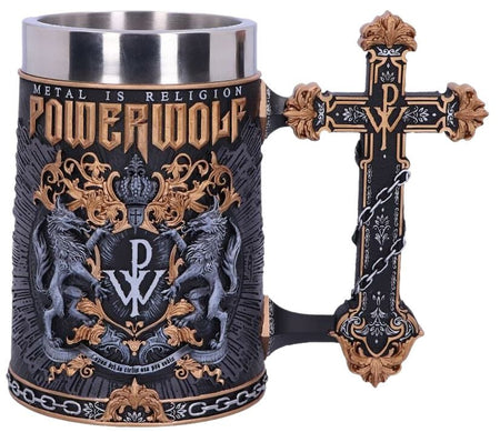 Chope à bière  de Powerwolf - Powerwolf Logo - pour Unisexe - multicolore - Powerwolf