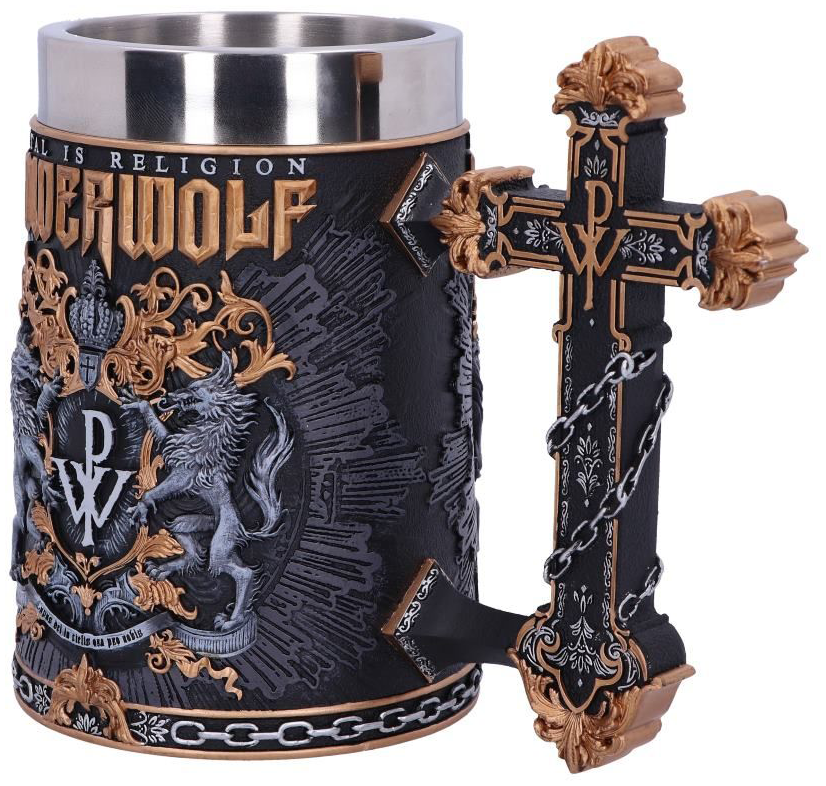 Chope à bière  de Powerwolf - Powerwolf Logo - pour Unisexe - multicolore - Powerwolf - View 2