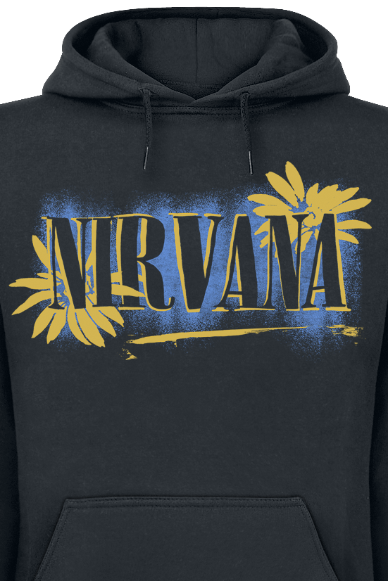 Sweat-shirt à capuche  de Nirvana - All Apologies - S à XXL - pour Homme - noir - Nirvana - View 2