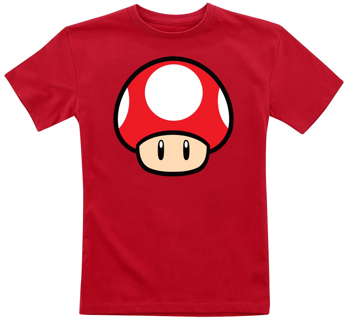 T-shirt Gaming de Super Mario - Enfants - Champignon - 128 à 152 - pour filles & garçonse - rouge - Super Mario