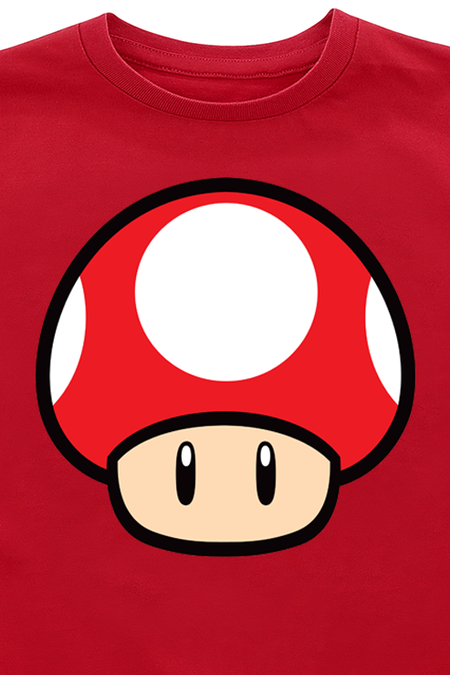 T-shirt Gaming de Super Mario - Enfants - Champignon - 128 à 152 - pour filles & garçonse - rouge - Super Mario - View 2