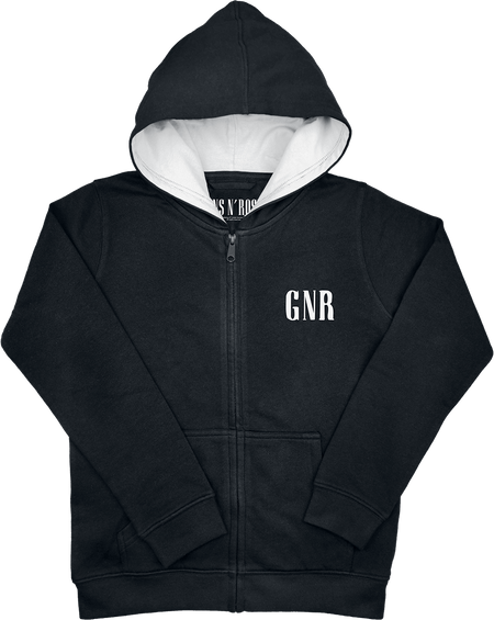 Vestes à capuches pour enfants  de Guns N' Roses - Metal-Kids - Bullet - 92 à 164 - pour Enfants - noir - Guns N' Roses - View 2