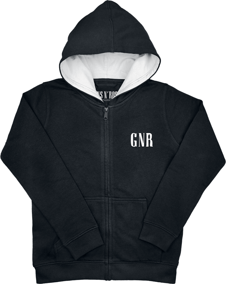 Vestes à capuches pour enfants  de Guns N' Roses - Metal-Kids - Bullet - 92 à 164 - pour Enfants - noir - Guns N' Roses - View 2