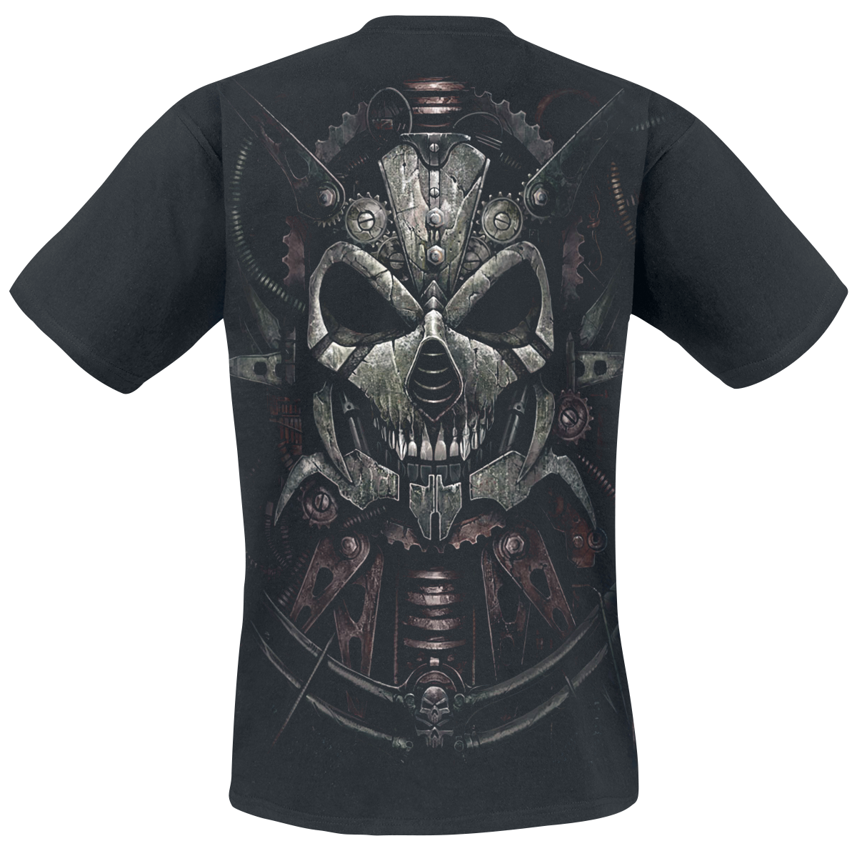 T-Shirt Manches courtes Gothic de Spiral - Diesel Punk - S à 4XL - pour Homme - noir - Spiral - View 2