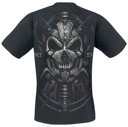 T-Shirt Manches courtes Gothic de Spiral - Diesel Punk - S à 4XL - pour Homme - noir - Spiral - View 2