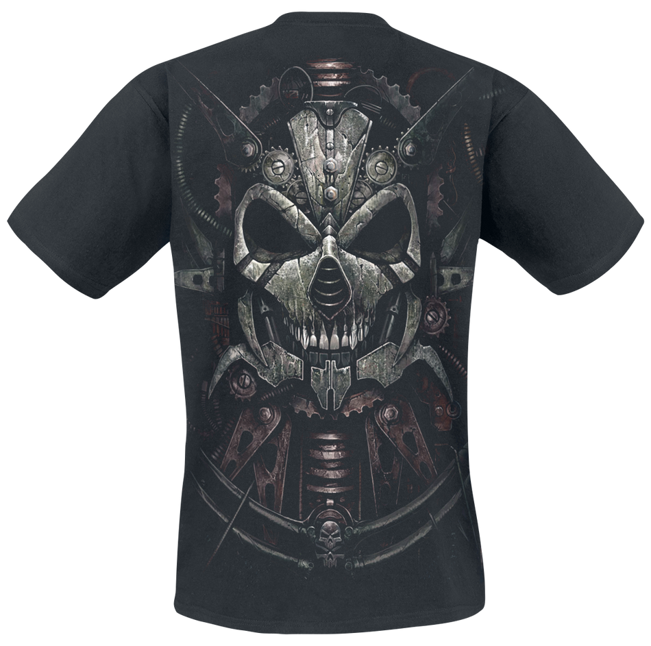 T-Shirt Manches courtes Gothic de Spiral - Diesel Punk - S à 4XL - pour Homme - noir - Spiral - View 2