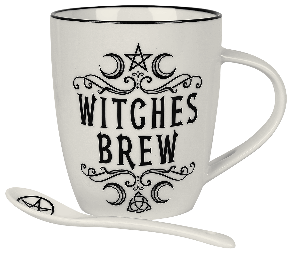Mug Gothic de Alchemy England - Witches Brew - pour Unisexe - blanc/noir - Alchemy England - View 2