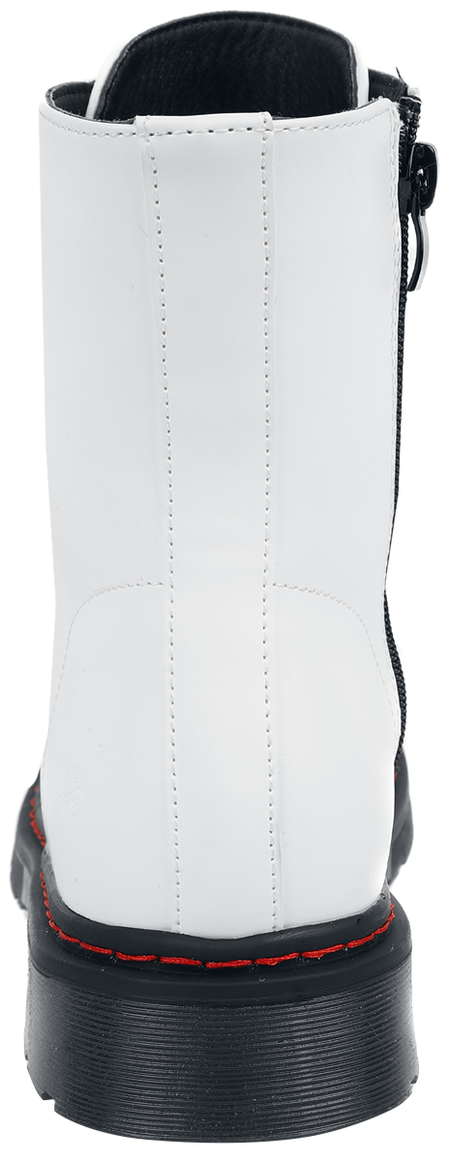 Bottes  de Dockers by Gerli - Bottines Lacées - EU36 à EU41 - pour Femme - blanc - Dockers by Gerli - View 2
