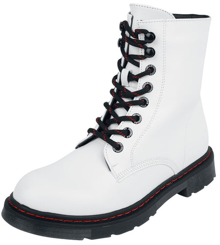 Bottes  de Dockers by Gerli - Bottines Lacées - EU36 à EU41 - pour Femme - blanc - Dockers by Gerli