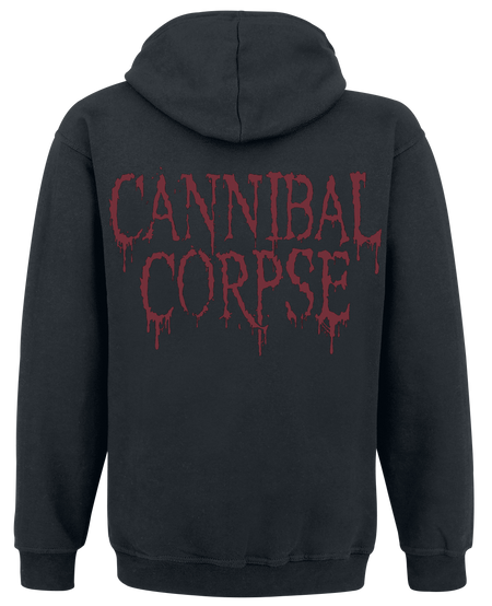 Sweat-shirt à capuche  de Cannibal Corpse - Knife - S à XXL - pour Homme - noir - Cannibal Corpse - View 2