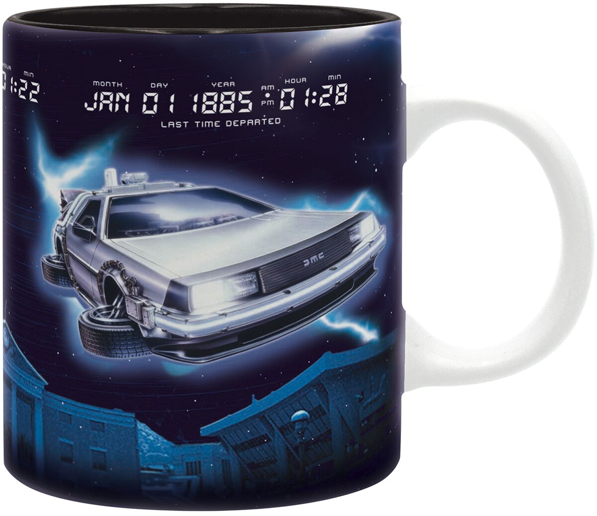 Mug  de Retour Vers Le Futur - Delorean - pour Indifférent - Standard - Retour Vers Le Futur