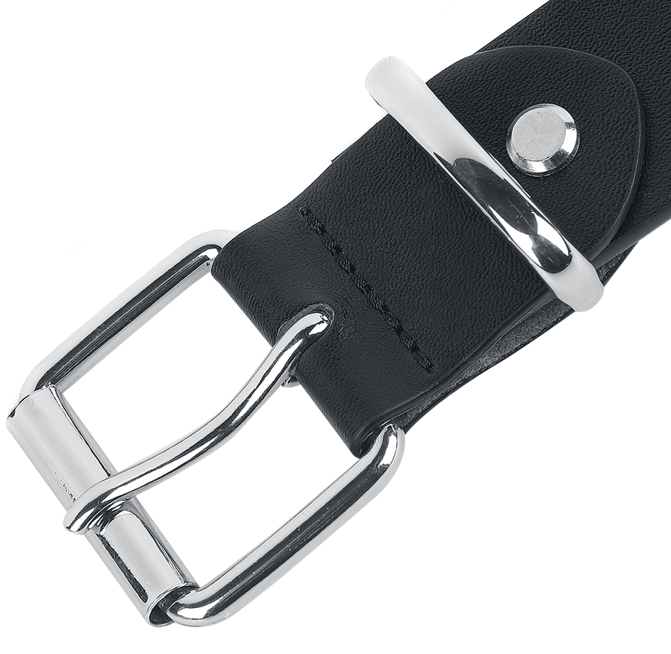 Ceinture  de Black Premium by EMP - Ceinture Cloutée Double Rangées - pour Unisexe - noir - Black Premium by EMP - View 2