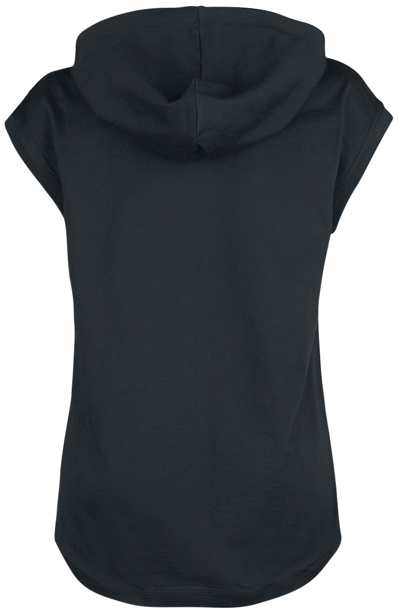 T-Shirt Manches courtes  de RED by EMP - Sweat à capuche sans manches - S à 5XL - pour Femme - noir - RED by EMP - View 2