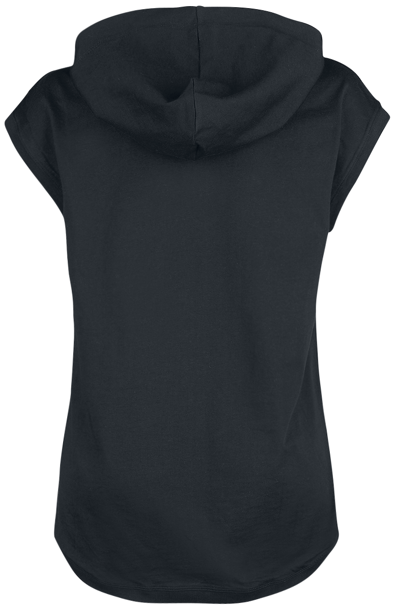 T-Shirt Manches courtes  de RED by EMP - Sweat à capuche sans manches - S à 5XL - pour Femme - noir - RED by EMP - View 2