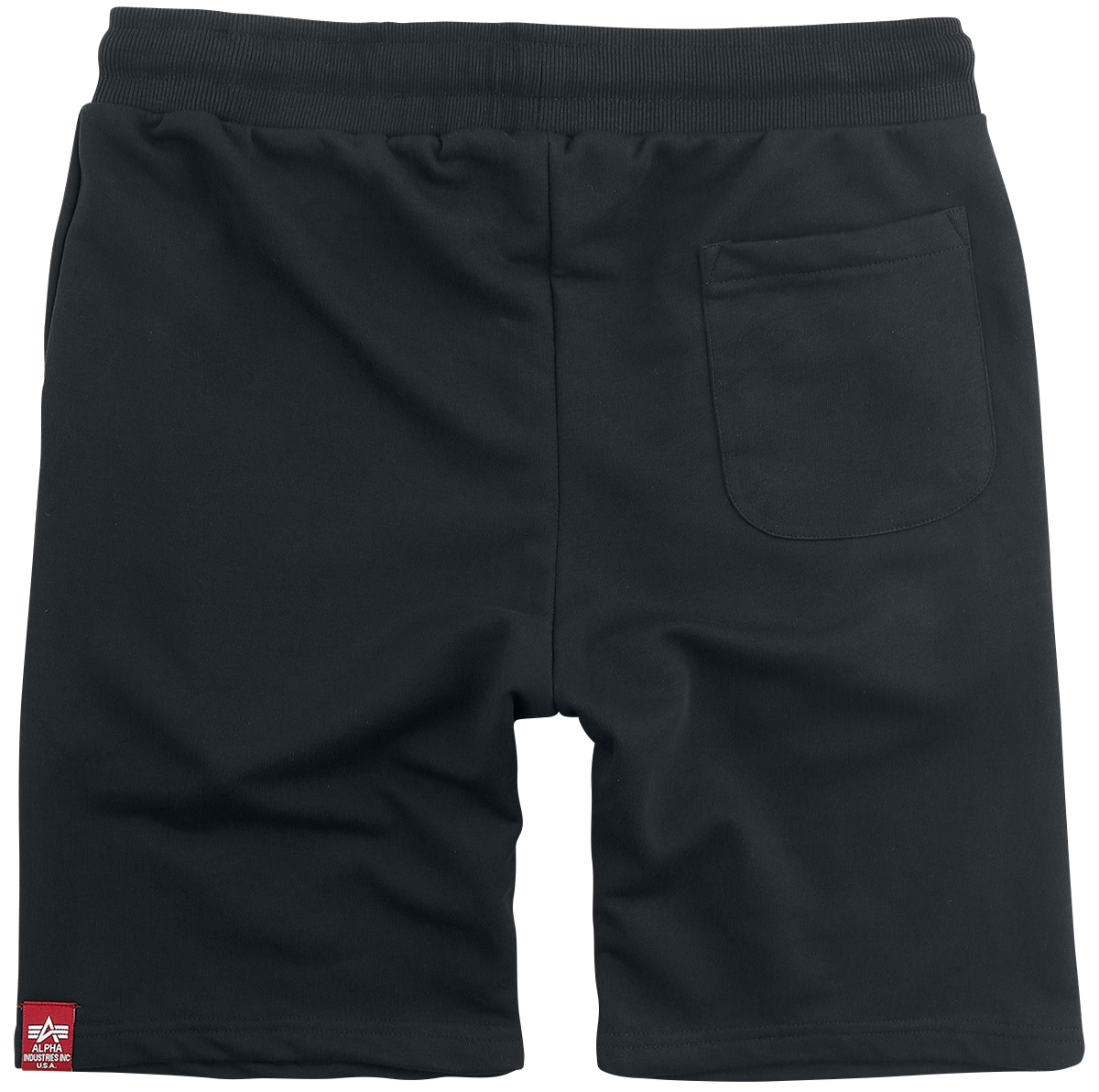 Short  de Alpha Industries - Short Alpha Jersey - S à XXL - pour Homme - noir - alpha industries - View 2