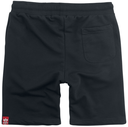 Short  de Alpha Industries - Short Alpha Jersey - S à XXL - pour Homme - noir - alpha industries - View 2