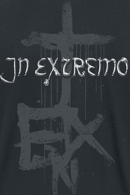 T-Shirt Manches courtes  de In Extremo - Schwarzkreuz - S à 3XL - pour Homme - noir - In Extremo - View 2