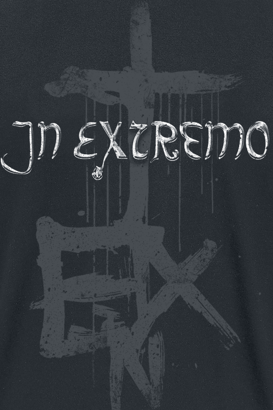T-Shirt Manches courtes  de In Extremo - Schwarzkreuz - S à 3XL - pour Homme - noir - In Extremo - View 2