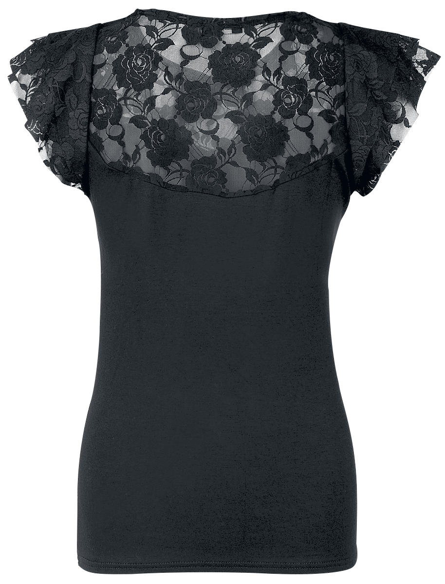 T-Shirt Manches courtes Gothic de Spiral - Bleeding Heart - S à 4XL - pour Femme - noir - Spiral - View 2