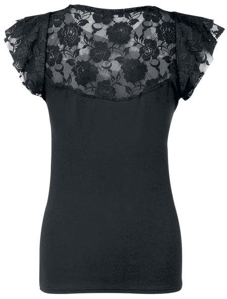 T-Shirt Manches courtes Gothic de Spiral - Bleeding Heart - S à 4XL - pour Femme - noir - Spiral - View 2