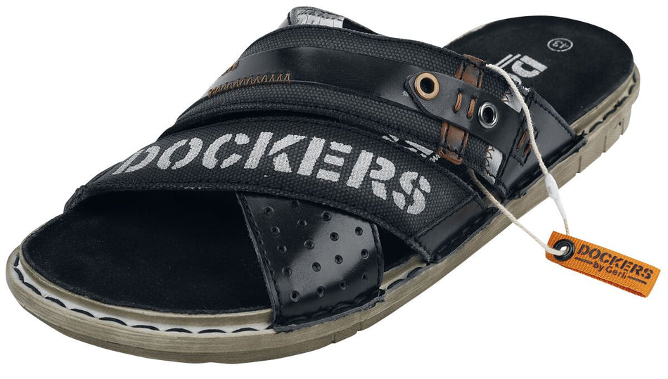 Tongs  de Dockers by Gerli - Sandales - EU40 à EU46 - pour Homme - noir - Dockers by Gerli