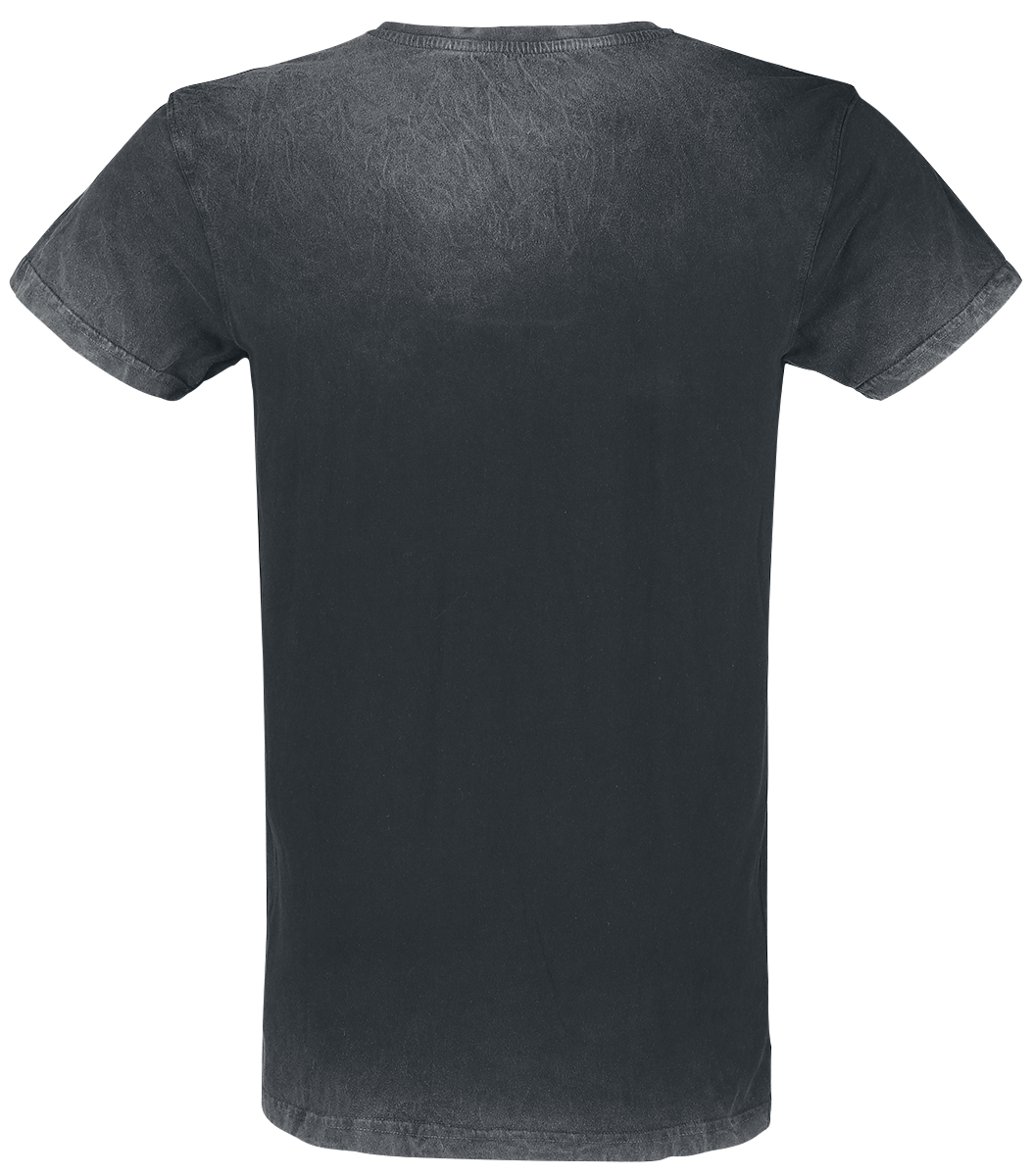 T-Shirt Manches courtes  de Looney Tunes - Vil Coyote - Inner Thoughts - S à 4XL - pour Homme - noir - Looney Tunes - View 2