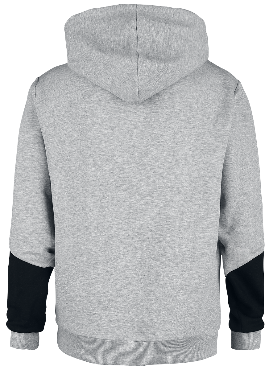 Sweat-shirt à capuche Disney de L'Étrange Noël De Monsieur Jack - Jack - S à XXL - pour Homme - gris chiné - L'Étrange Noël De Monsieur Jack - View 2