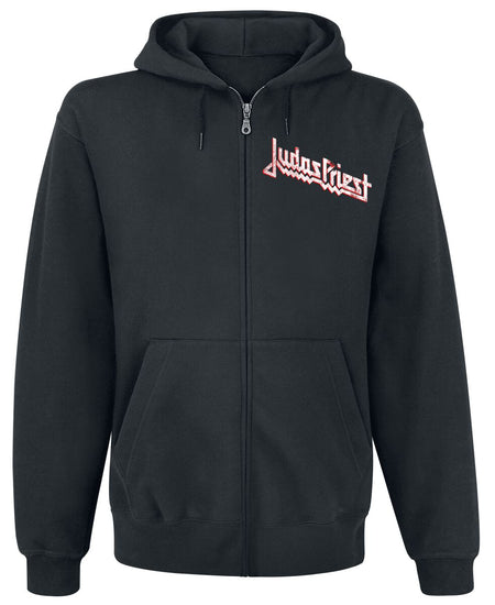 Sweat-shirt zippé à capuche  de Judas Priest - Painkiller - S à XXL - pour Homme - noir - Judas Priest