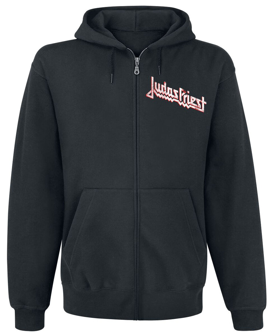 Sweat-shirt zippé à capuche  de Judas Priest - Painkiller - S à XXL - pour Homme - noir - Judas Priest