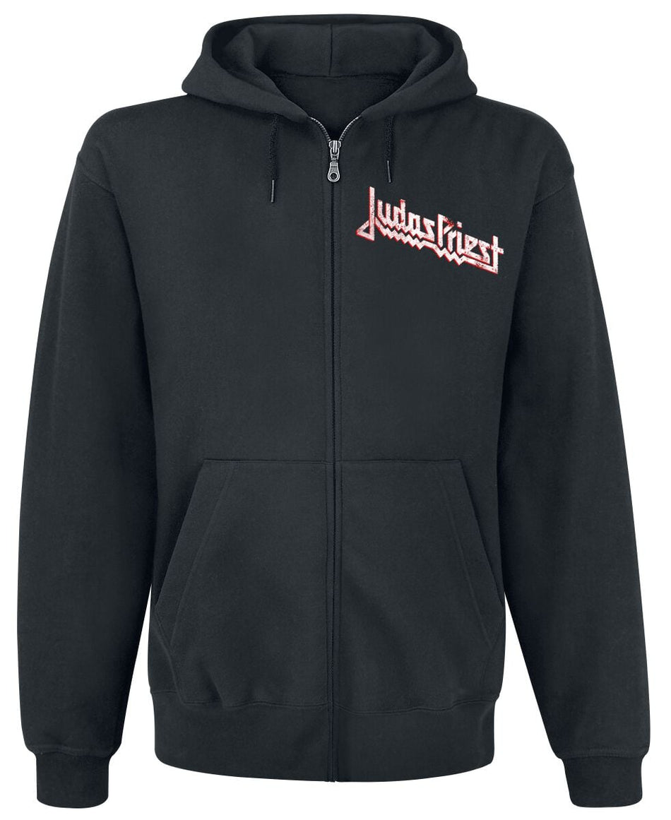 Sweat-shirt zippé à capuche  de Judas Priest - Painkiller - S à XXL - pour Homme - noir - Judas Priest