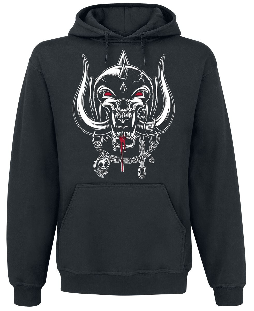 Sweat-shirt à capuche  de Motörhead - Cross Swords England Crest - S à XXL - pour Homme - noir - Motörhead