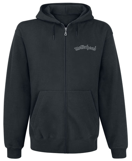 Sweat-shirt zippé à capuche  de Motörhead - Undercover Sketch Warpig - S à XXL - pour Homme - noir - Motörhead