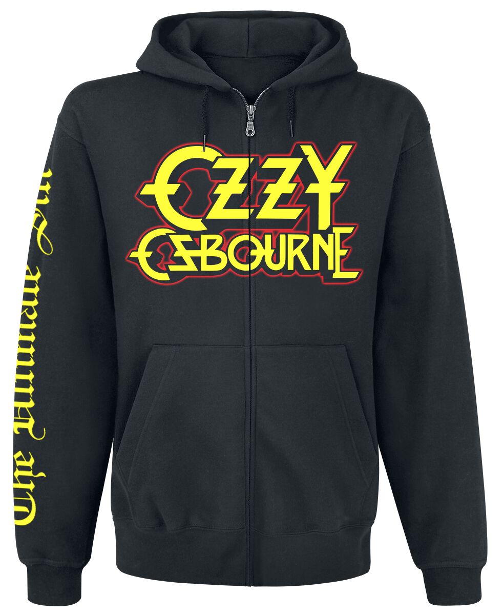 Sweat-shirt zippé à capuche  de Ozzy Osbourne - Ultimate Sin - S à L - pour Homme - noir - Ozzy Osbourne