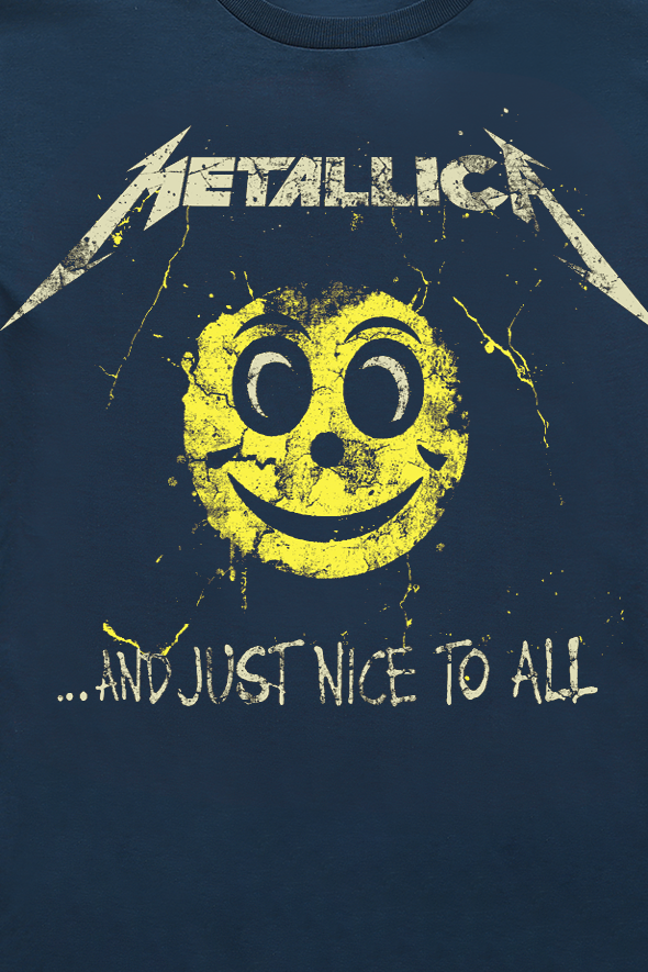 T-shirt  de Metallica - Kids - And Just Nice To All Kids T - 98 à 128 - pour Enfants - marine - metallica - View 2
