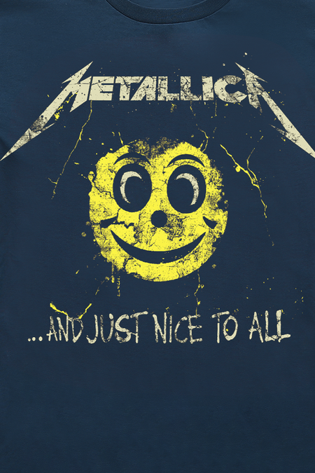 T-shirt  de Metallica - Kids - And Just Nice To All Kids T - 98 à 128 - pour Enfants - marine - metallica - View 2