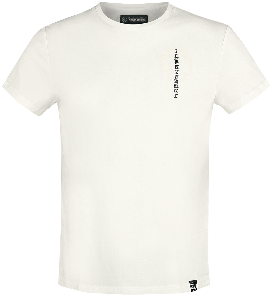 T-Shirt Manches courtes  de Rammstein - Sonne - S à 3XL - pour Homme - blanc - Rammstein - View 2