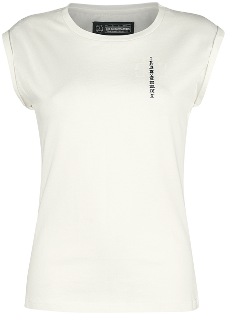 T-Shirt Manches courtes  de Rammstein - Sonne - S à XXL - pour Femme - blanc - Rammstein - View 2